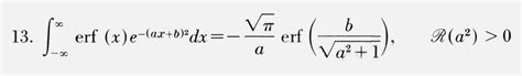 Gaussian Error Function