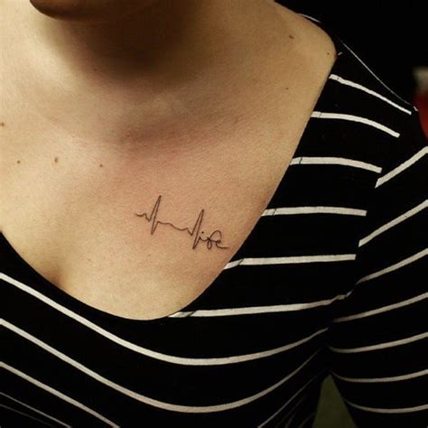 55 Memorable and Intriguing Heartbeat Tattoo Ideas