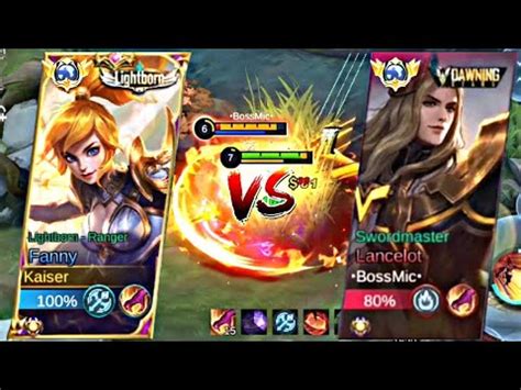 Top Global Fanny Vs Pro Lancelot Solo Ranked Who Will Win Mobile