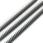 Buy 2 54mm 2x40 Pin Male Double Row Straight Long Header Strip At Best