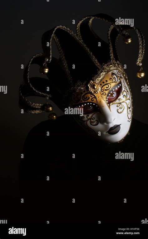 Jester Face Mask Hi Res Stock Photography And Images Alamy