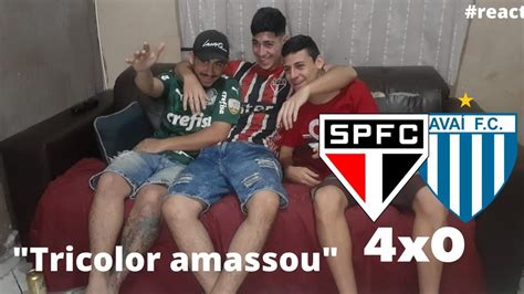 Tricolor deu SHOW React São Paulo 4x0 Avai 28 Rodada do