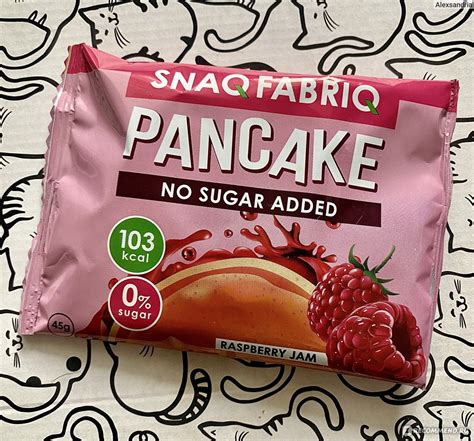 Панкейк Bombbar Snaq Fabriq Малиновый джем - «Нежнейший панкейк с ...