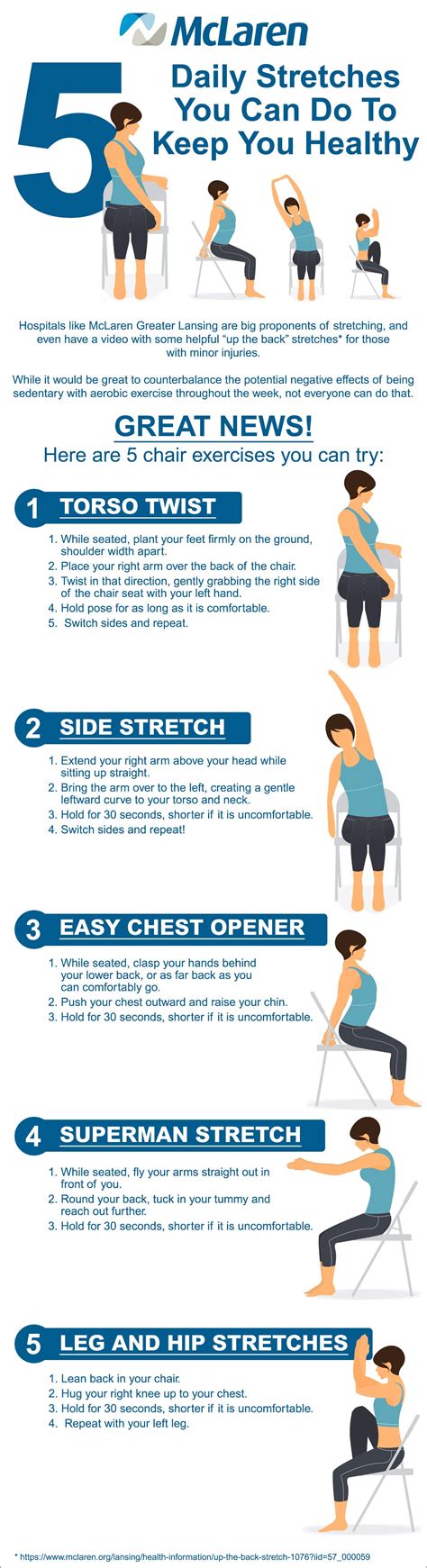 5 daily stretches you can do to keep you healthy