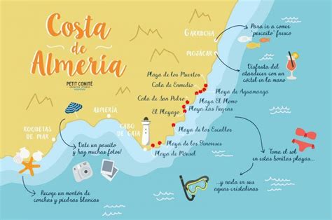 costa almeria map – SpainSavvy