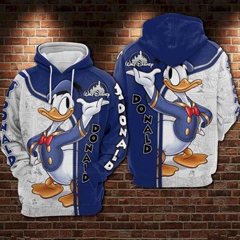 Donald Duck 9 3d Hoodie For Men For Women All Over Printed Etsy