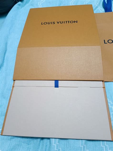 Lv Box And Paper Bag Luxury Accessories On Carousell