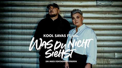 Kool Savas Was Du Nicht Siehst Feat Ela Prod Abaz X Plosive