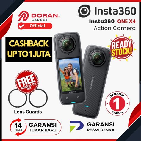 Jual Insta360 X4 Ultimate 8k 360 Action Cam Insta 360 One X4 Action Camera Garansi Resmi 1