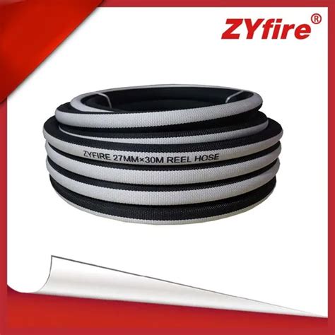 Canvas Coated Epdm Liner Layflat Semi Rigid Hose With Pu Nbr Pvc Lining