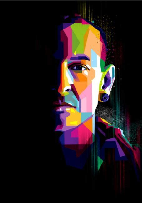 Chester Linkin Park Poster By Oppa Rudy Displate Pop Art Artists