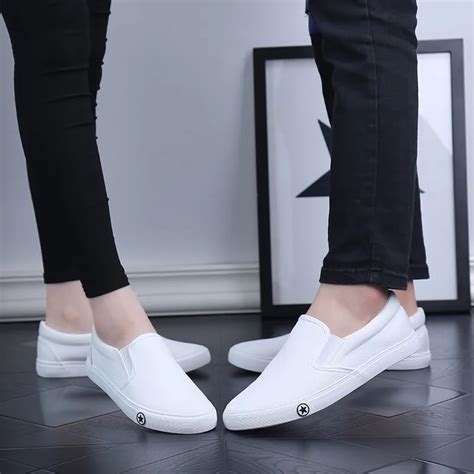 Zapatos Informales De Lona Para Hombre Y Mujer Mocasines Vulcanizados