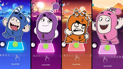 Oddbods Zee Vs Oddbods Pogo Vs Oddbods Slick Vs Oddbods Fuse Tiles