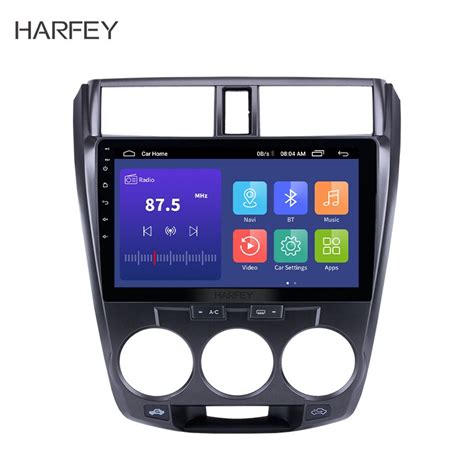 Harfey Android Ram Gb Din Carro Auto R Dio Gps Navega O Fm