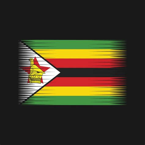 Zimbabwe Flag Vector National Flag 11166501 Vector Art At Vecteezy