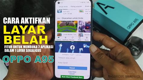 Cara Membelah Layar Hp Oppo A95 Cara Mengaktifkan Split Screen Hp