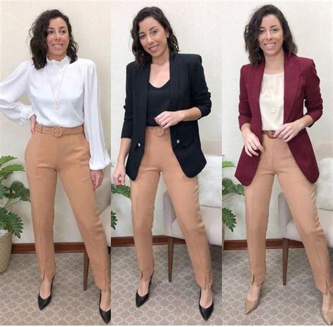 Pin De Ilce Veronica Em Outfits Blazer Feminino Moda Feminina Looks