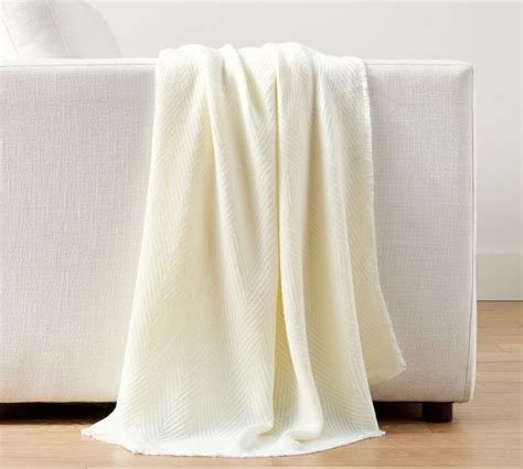 Throw Blankets Decorative Throws Pottery Barn