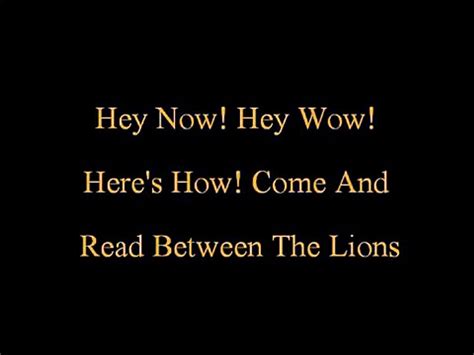 Between The Lions Opening Theme