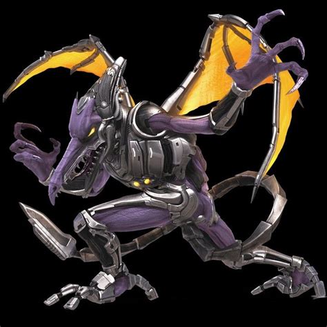 Meta Ridley Is Now Used In Supersmashbrosultimate As Skin On Ridley