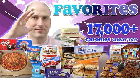 Favorites Calories Casual Ty Cheat Day Ep Youtube