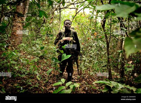 Ugandan Soldiers Of The Uganda Peoples Defence Force Updf Patrol