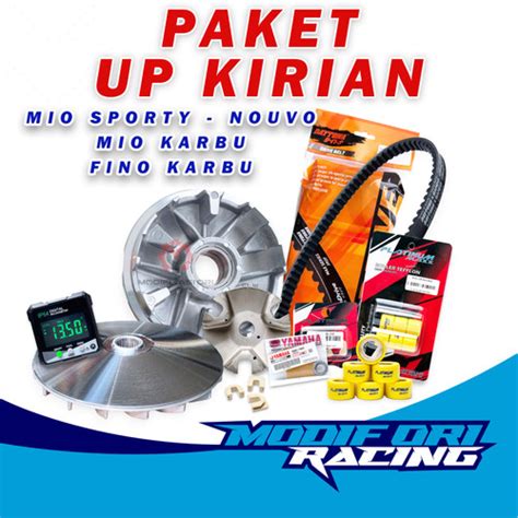 Promo Paket Up Kirian Cvt Mio Sporty Mio Karbu Mio Soul Paket Rumah