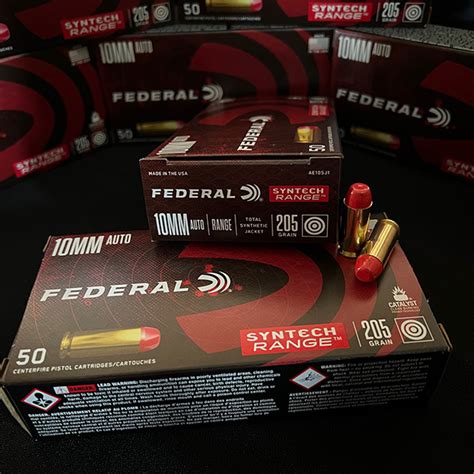 Federal American Eagle 10 Mm 205 Gr Ae10sj1 50 Rndbox Ae10sj1 50 4799 Ammo Supply