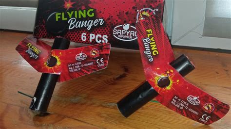 Motyle Hukowe FLYING BANGER Srpyro CL3526 YouTube