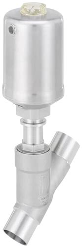 Type 2060 Pneumatically Operated 2 2 Way Angle Seat Valve With