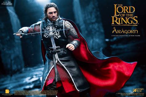 Figurine Aragorn Classique Ou Deluxe Real Master Series Le