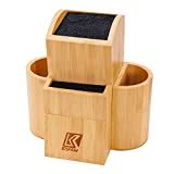 Top Best Bamboo Knife Blocks In Reviews Buyers Guide