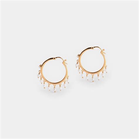 Buy Shaya By Caratlane Lit All Day Earrings In Gold Plated Silver