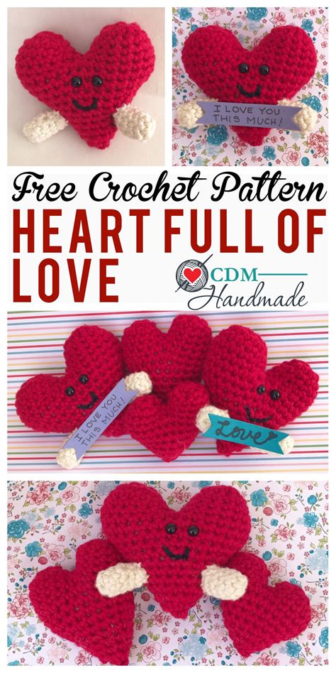 Free Crochet Valentine Heart Patterns 10 For S Day