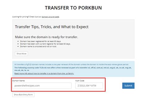 Transfer Your Google Domain To Porkbun Thinking In Bytes