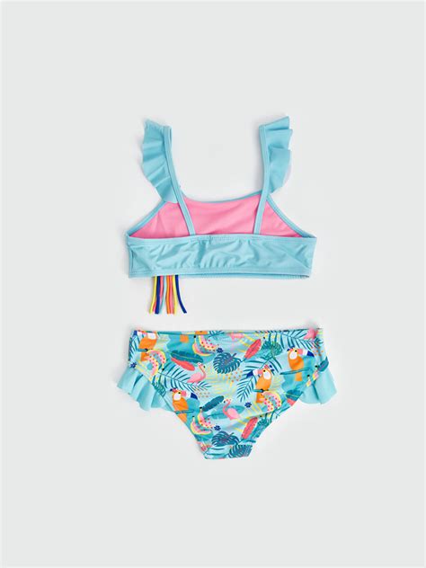 Ensemble Bikini Imprim Pour Filles S Z Jt S Z Jt Lc Waikiki