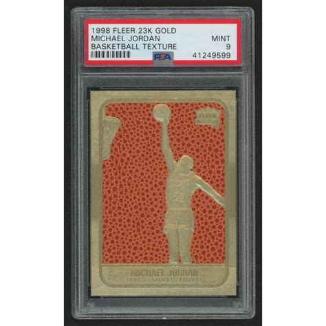 Fleer Kt Gold Michael Jordan Basketball Card Pristine Auction