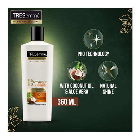 Order Tresemme Botanique Nourish And Replenish Coconut Oil And Aloe Vera Conditioner 360ml Online