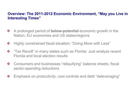 Florida and the "New Normal Economy" | PPT