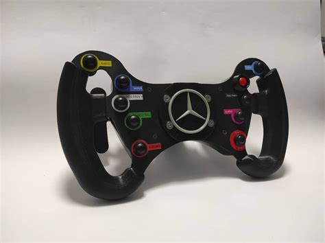 Mercedes AMG GT3 Sim Racing Steering Wheel Add on Type 2 - Etsy