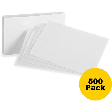 Avery Printable Index Cards With Sure Feed Technology X White