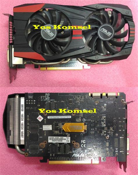 Jual Vga Asus Nvidia Gtx Oc Directcu Ii Gb Ddr Bit Istimewa Di