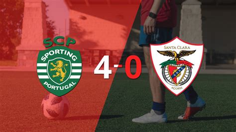 Sporting Lisboa Fue Imparable Y Goleó 4 A 0 Infobae