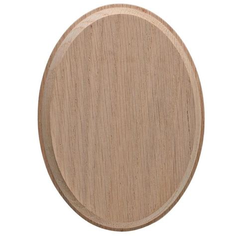 Shop Evertrue 44375 In X 65 In Oval Oak Rosette At