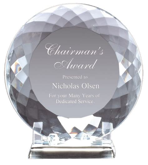 Crystal Trophies: Engraved and Personalized for Free!