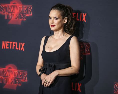 Winona Ryder Stranger Things” Season 2 Premiere In Los Angeles