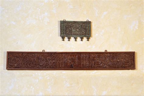 Antique Floral Pattern Door Lintel Panel – Anahath