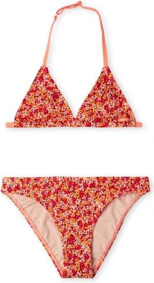 Oneill Venice Beach Party Bikini Set Red Ao • Pris