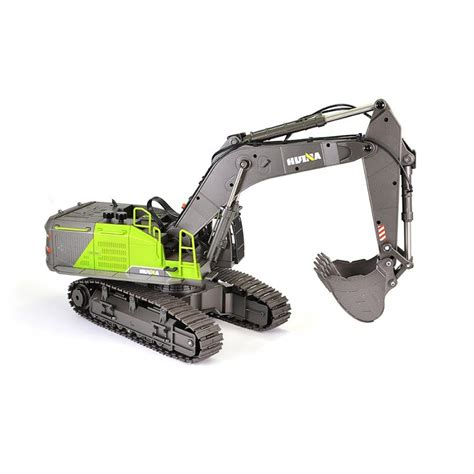 Excavadora RC Huina Verde 1 14 Pala Metálica