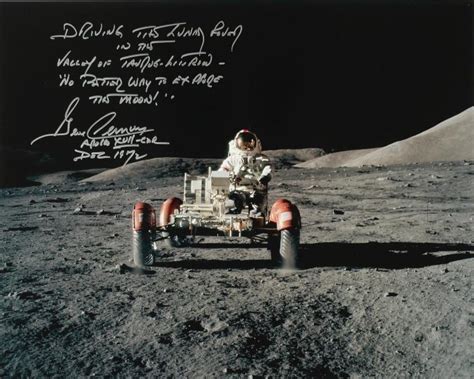 Sold Price APOLLO 17 GENE CERNAN DRIVING THE LUNAR ROVER IN THE